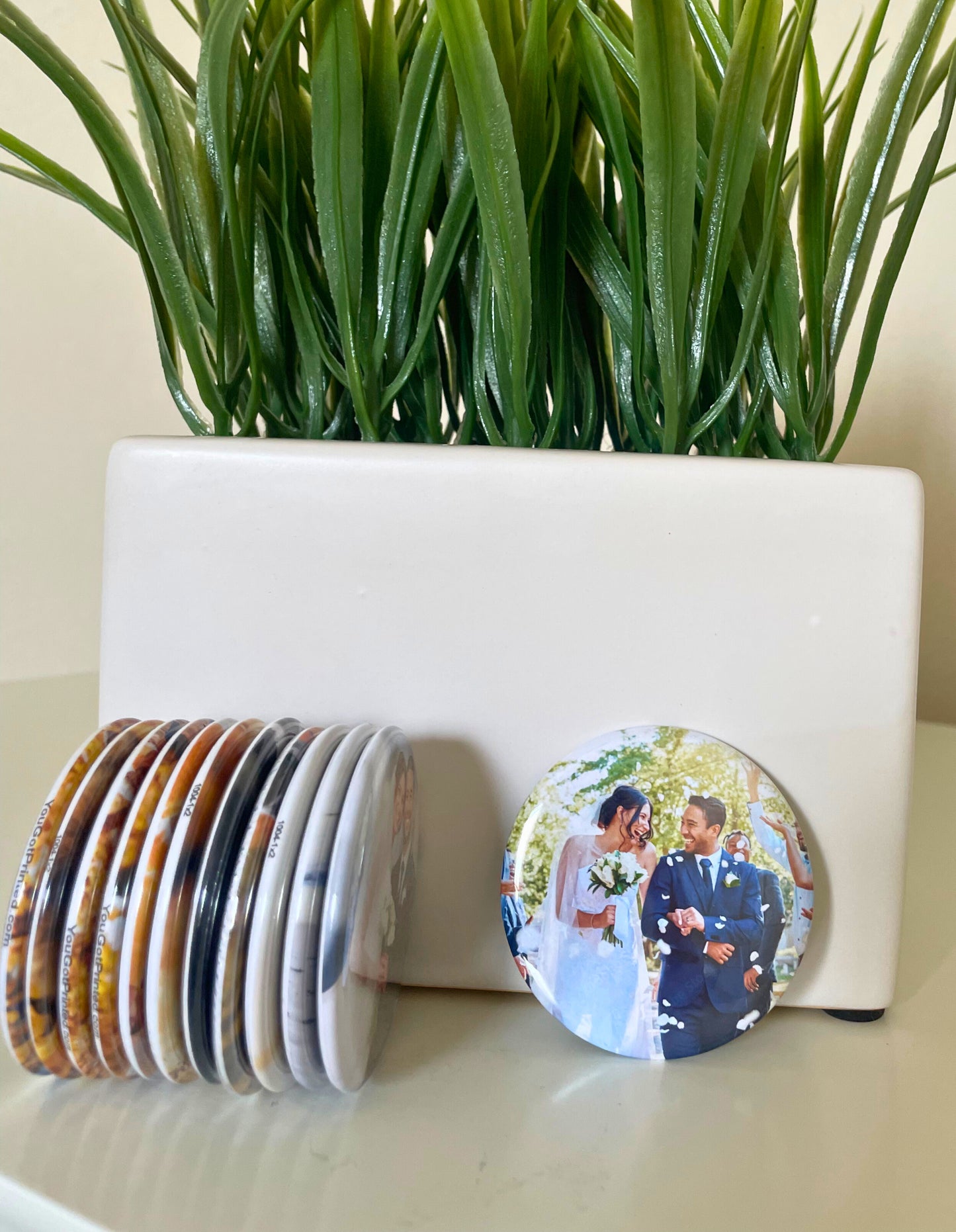 Custom Photo - Magnet/Pin – 2.25" Round